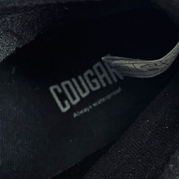 💠 Cougar Nash Leather Lug Sole Combat Lace Up White Boot Size EU 40 US 9 - Picture 11 of 13